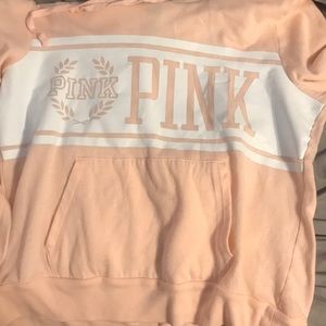VS Pink hooded sweatshirt